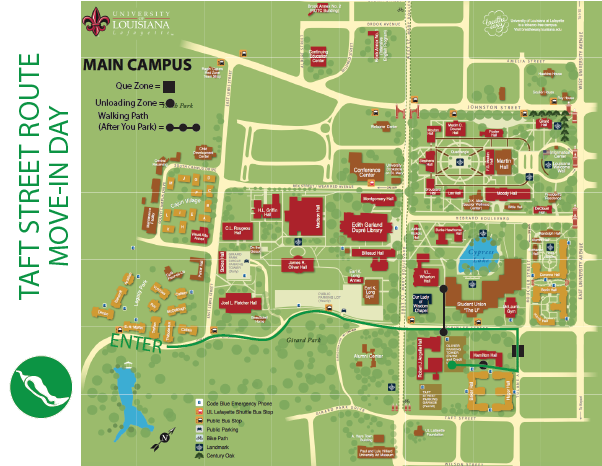 Taft Street Move In Map